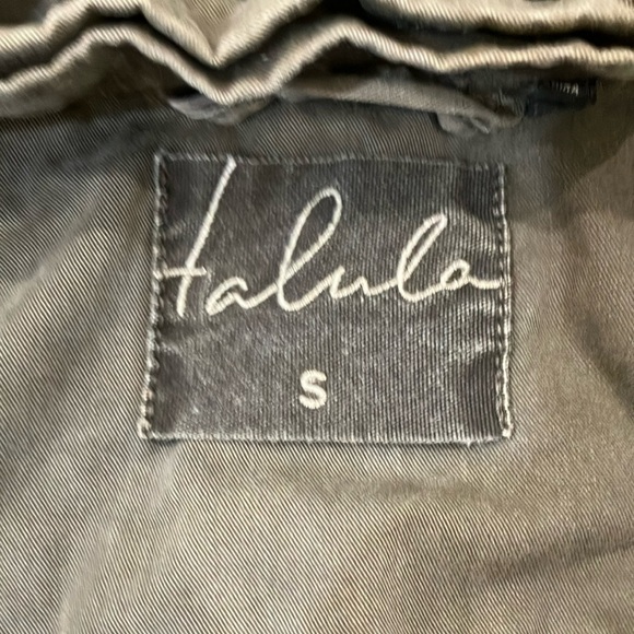 Talula small army Green / Black Utility Jacket with Hood - damaged - Picture 2 of 16